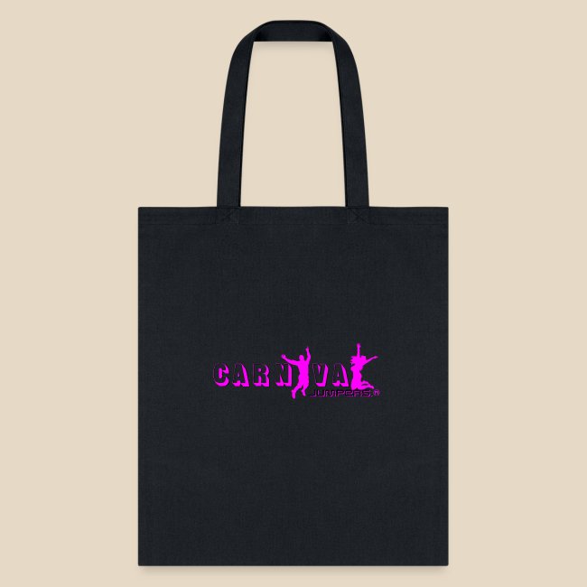 carnival jumpers logo tote bag